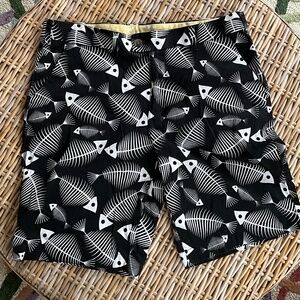 Loudmouth Men's Golf Short "Fish Bones"